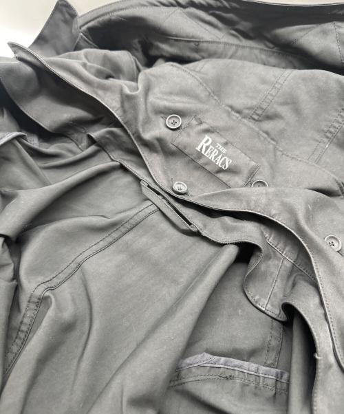 THE RERACS（ザ リラクス）THE RERACS (ザ リラクス) モッズコート/20SS-RECT-210L-UASP-J ブラック サイズ:34の古着・服飾アイテム