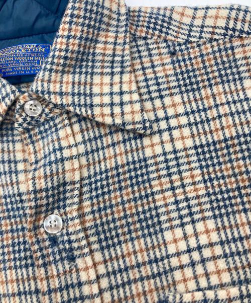 PENDLETON（ペンドルトン）PENDLETON (ペンドルトン) ウールシャツ ベージュ サイズ:Mの古着・服飾アイテム