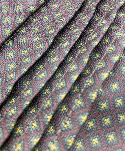 RAY BEAMS（レイ ビームス）RAY BEAMS (レイ ビームス) ジャカードバック リボン シャツ ブラウン サイズ:SIZE Freeの古着・服飾アイテム