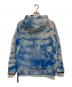 DIESEL (ディーゼル) タイダイ染めナイロンシワ加工マウンテンパーカー ブルー サイズ:S：6000円