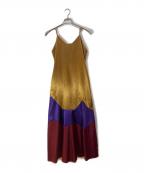 UN3D.アンスリード）の古着「バイカラーキャミソールワンピース/521940300301-01」｜マルチカラー