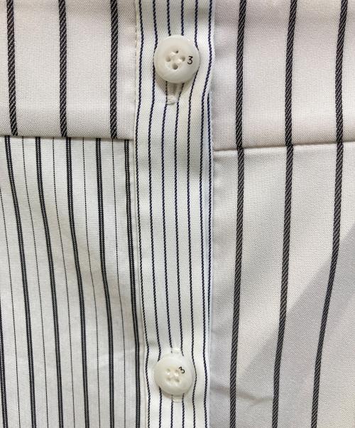 UN3D.（アンスリード）UN3D. (アンスリード) LAYERED SHIRT CAMISOLE ネイビー×ホワイト サイズ:36の古着・服飾アイテム