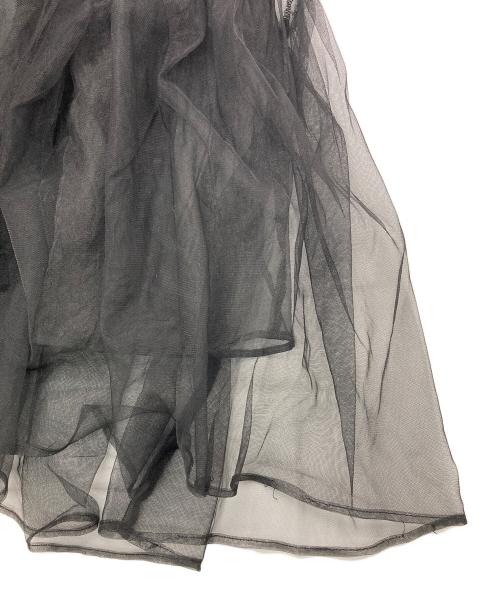 MAISON SPECIAL（メゾンスペシャル）MAISON SPECIAL (メゾンスペシャル) Tulle Tiered Belt Skirt/21212515107 ブラック サイズ:FREEの古着・服飾アイテム