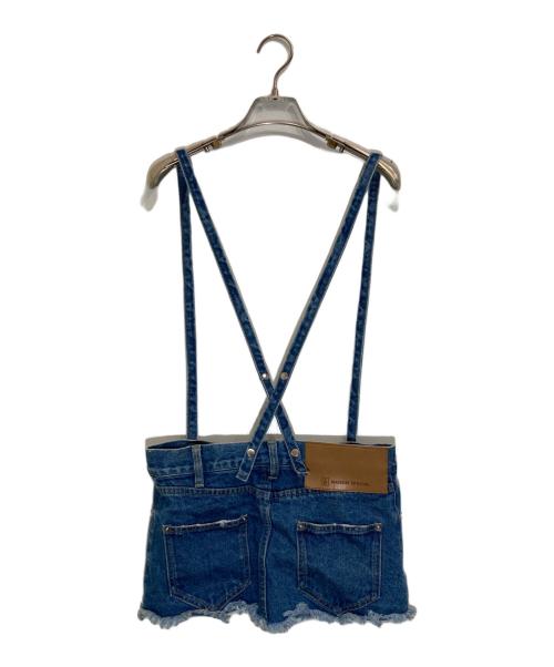 MAISON SPECIAL（メゾンスペシャル）MAISON SPECIAL (メゾンスペシャル) デニムレイヤードスカート ブラック サイズ:36の古着・服飾アイテム