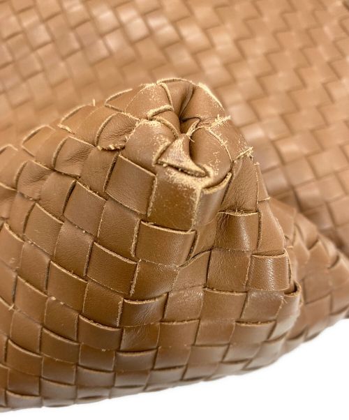 BOTTEGA VENETA（ボッテガベネタ）BOTTEGA VENETA (ボッテガベネタ) イントレチャートショルダーバッグ/161623 ブラウンの古着・服飾アイテム