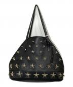 JIMMY CHOOジミーチュウ）の古着「スタッズトートバッグ」｜ブラック