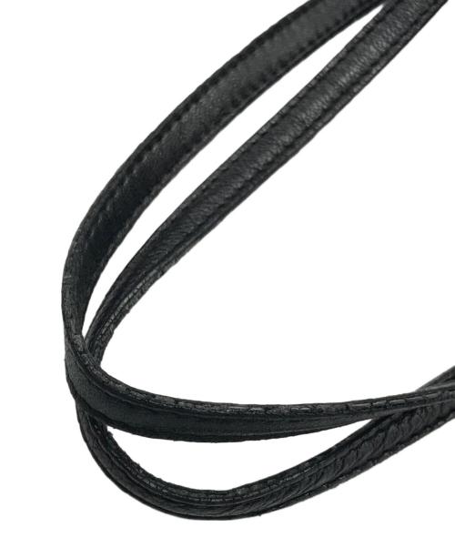 JIMMY CHOO（ジミーチュウ）JIMMY CHOO (ジミーチュウ) スタッズトートバッグ ブラックの古着・服飾アイテム