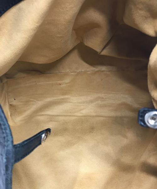 JIMMY CHOO（ジミーチュウ）JIMMY CHOO (ジミーチュウ) スタッズトートバッグ ブラックの古着・服飾アイテム