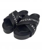 STELLA McCARTNEYステラマッカートニー）の古着「VESTA プリントサンダル」｜ブラック