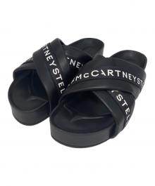 STELLA McCARTNEY（ステラマッカートニー）の古着「VESTA プリントサンダル」｜ブラック