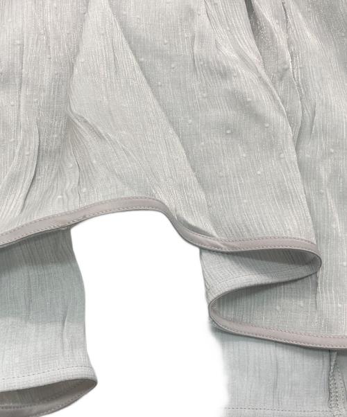 HER LIP TO（ハーリップトゥ）Her lip to (ハーリップトゥ) Moon Glow Dot Pleated Dress ブルー サイズ:Mの古着・服飾アイテム