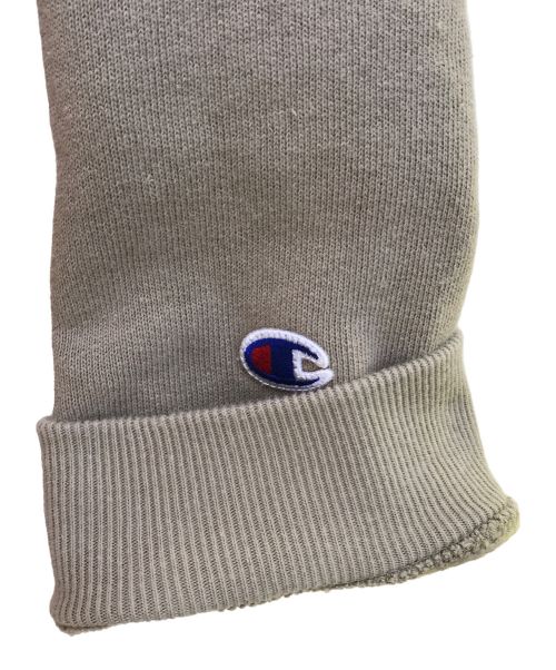 Champion REVERSE WEAVE（チャンピオン リバース ウィーブ）Champion REVERSE WEAVE (チャンピオン リバース ウィーブ) WTAPS (ダブルタップス) ACADEMY HOODED/C8-U126 ベージュ サイズ:SMALLの古着・服飾アイテム