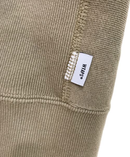 Champion REVERSE WEAVE（チャンピオン リバース ウィーブ）Champion REVERSE WEAVE (チャンピオン リバース ウィーブ) WTAPS (ダブルタップス) ACADEMY HOODED/C8-U126 ベージュ サイズ:SMALLの古着・服飾アイテム