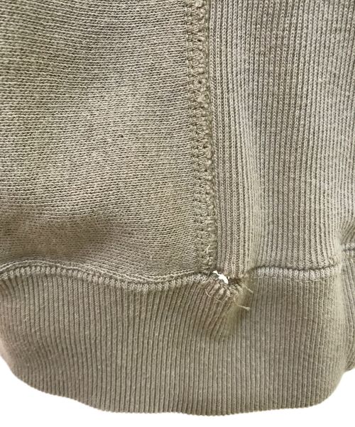 Champion REVERSE WEAVE（チャンピオン リバース ウィーブ）Champion REVERSE WEAVE (チャンピオン リバース ウィーブ) WTAPS (ダブルタップス) ACADEMY HOODED/C8-U126 ベージュ サイズ:SMALLの古着・服飾アイテム
