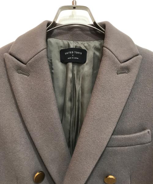 UNITED TOKYO（ユナイテッドトーキョー）UNITED TOKYO (ユナイテッドトーキョー) チェスターコート/508358012 グレー サイズ:1の古着・服飾アイテム