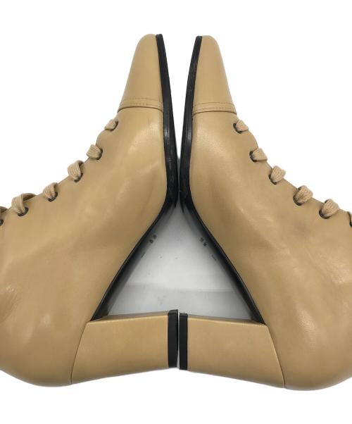 MICHEL VIVIEN（ミッシェルヴィヴィアン）MICHEL VIVIEN (ミッシェルヴィヴィアン) ADDISON BOOTS ベージュ サイズ:36の古着・服飾アイテム