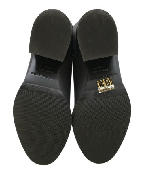 FABIO RUSCONI（ファビオルスコーニ）FABIO RUSCONI (ファビオルスコーニ) ラウンドトゥロングブーツ グレー サイズ:35の古着・服飾アイテム