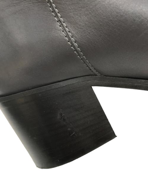 FABIO RUSCONI（ファビオルスコーニ）FABIO RUSCONI (ファビオルスコーニ) ラウンドトゥロングブーツ グレー サイズ:35の古着・服飾アイテム