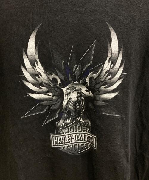 HARLEY-DAVIDSON（ハーレーダビッドソン）HARLEY-DAVIDSON (ハーレーダビッドソン) プリントTシャツ ブラック サイズ:XXLの古着・服飾アイテム