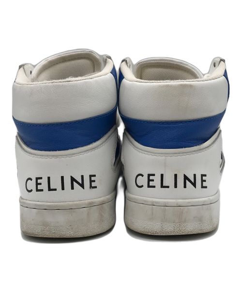 CELINE（セリーヌ）CELINE (セリーヌ) Z トレーナー ハイトップスニーカー/CT-01 ホワイト サイズ:36の古着・服飾アイテム