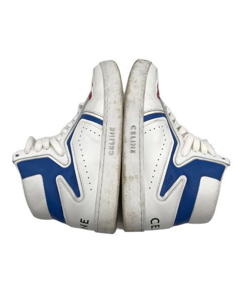 CELINE（セリーヌ）CELINE (セリーヌ) Z トレーナー ハイトップスニーカー/CT-01 ホワイト サイズ:36の古着・服飾アイテム