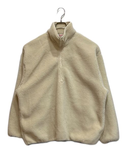 Spick and Span（スピック＆スパン）Spick and Span (スピックアンドスパン) ボアハーフジッププルオーバー アイボリー サイズ:記載なしの古着・服飾アイテム