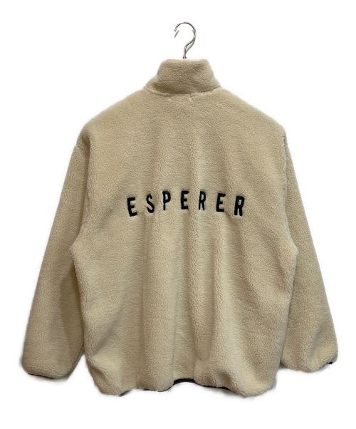 Spick and Span（スピック＆スパン）Spick and Span (スピックアンドスパン) ボアハーフジッププルオーバー アイボリー サイズ:記載なしの古着・服飾アイテム