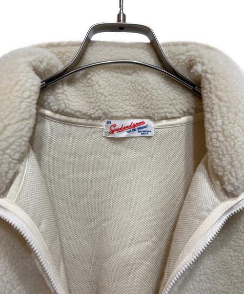 Spick and Span（スピック＆スパン）Spick and Span (スピックアンドスパン) ボアハーフジッププルオーバー アイボリー サイズ:記載なしの古着・服飾アイテム