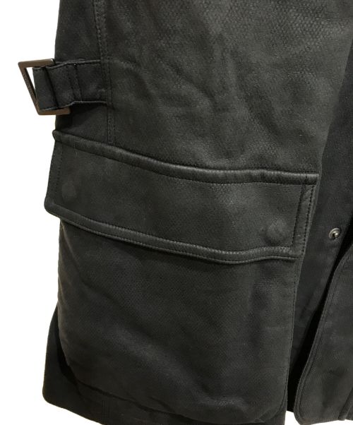 BURBERRY LONDON（バーバリーロンドン）BURBERRY LONDON (バーバリーロンドン) ジップブルゾン ブラック サイズ:LLの古着・服飾アイテム