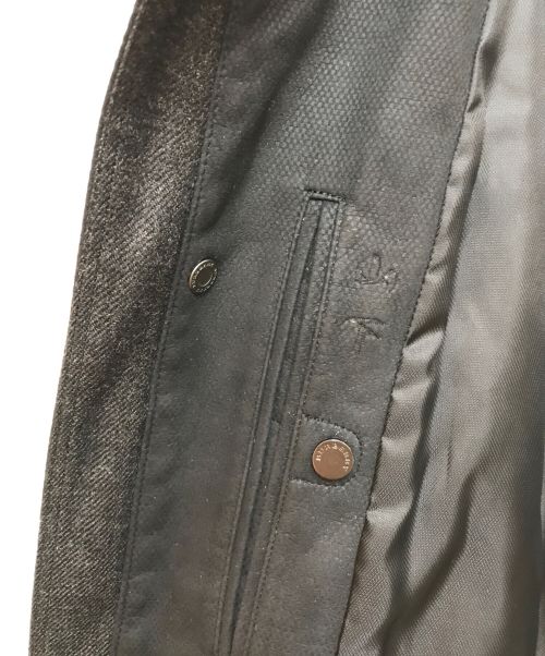 BURBERRY LONDON（バーバリーロンドン）BURBERRY LONDON (バーバリーロンドン) ジップブルゾン ブラック サイズ:LLの古着・服飾アイテム