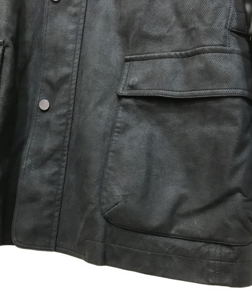 BURBERRY LONDON（バーバリーロンドン）BURBERRY LONDON (バーバリーロンドン) ジップブルゾン ブラック サイズ:LLの古着・服飾アイテム