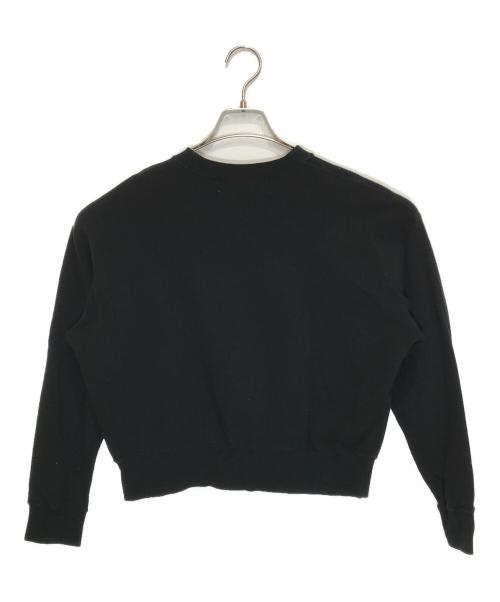 THIRD MAGAZINE（サードマガジン）THIRD MAGAZINE (サードマガジン) ショートスウェット ブラック サイズ:9の古着・服飾アイテム