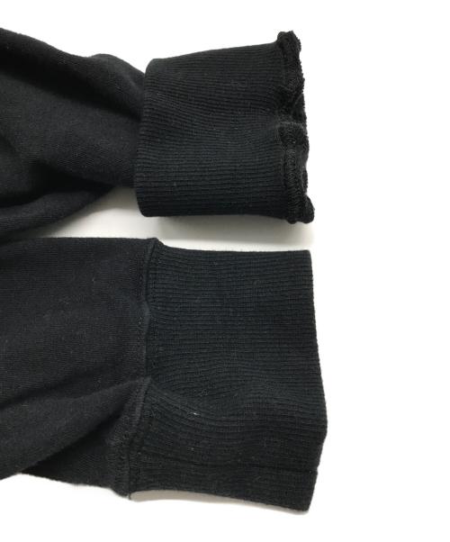 THIRD MAGAZINE（サードマガジン）THIRD MAGAZINE (サードマガジン) ショートスウェット ブラック サイズ:9の古着・服飾アイテム