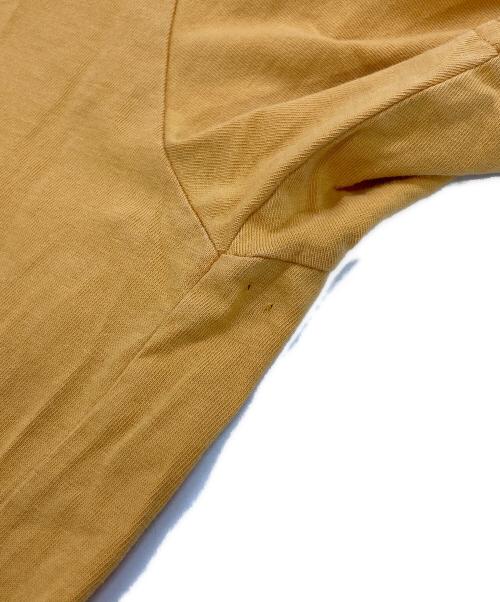 Palm Angels（パーム エンジェルス）Palm Angels (パーム エンジェルス) ダメージ加工プリントTシャツ オレンジ サイズ:Mの古着・服飾アイテム