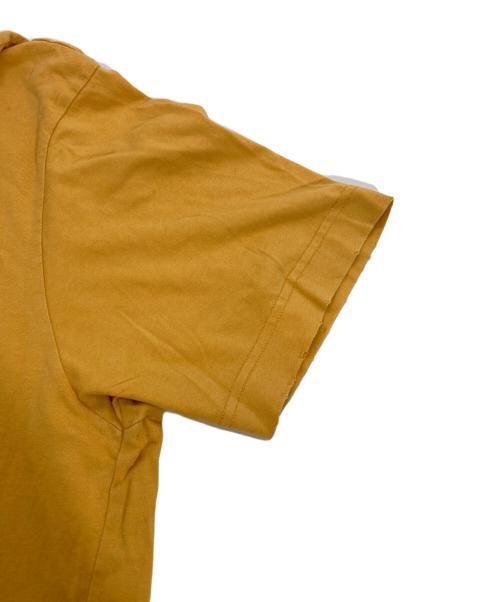 Palm Angels（パーム エンジェルス）Palm Angels (パーム エンジェルス) ダメージ加工プリントTシャツ オレンジ サイズ:Mの古着・服飾アイテム