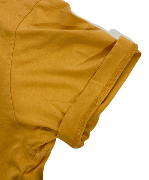 Palm Angels（パーム エンジェルス）Palm Angels (パーム エンジェルス) ダメージ加工プリントTシャツ オレンジ サイズ:Mの古着・服飾アイテム