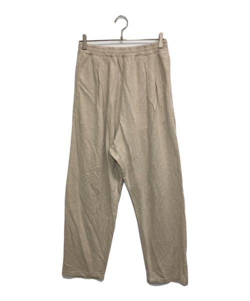 nestrobe confect（ネストローブ コンフェクト）nestrobe confect (ネストローブ コンフェクト) リネンインレー 2タックイージートラウザーズ アイボリー サイズ:3の古着・服飾アイテム