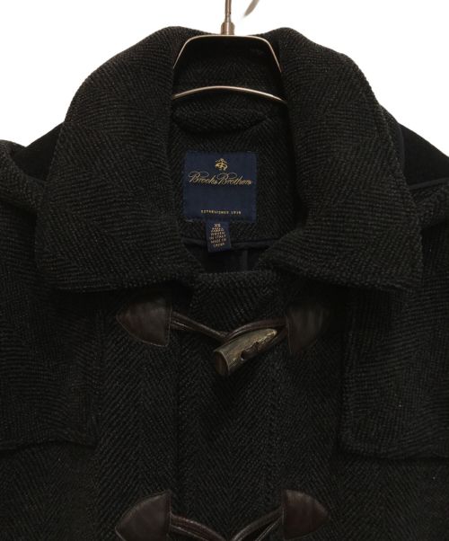 BROOKS BROTHERS（ブルックスブラザーズ）BROOKS BROTHERS (ブルックスブラザーズ) フード付きダッフルコート グレー サイズ:XSの古着・服飾アイテム