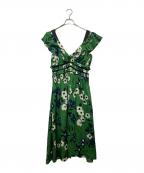 SELF PORTRAITセルフ ポートレイト）の古着「ノースリーブワンピース」｜グリーン