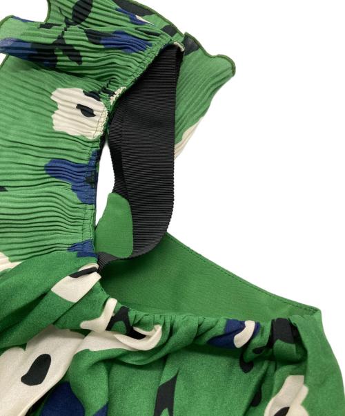 SELF PORTRAIT（セルフ ポートレイト）SELF PORTRAIT (セルフ ポートレイト) ノースリーブワンピース グリーン サイズ:8の古着・服飾アイテム