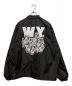 WASTED YOUTH (ウエステッド ユース) Coach Jacket/ナイロンジャケット ブラック サイズ:ＸＬ：18000円
