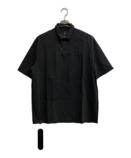 teatora（テアトラ）TEATORA (テアトラ) CARTRIDGE POLO SHIRT DR ブラック サイズ:2の古着・服飾アイテム