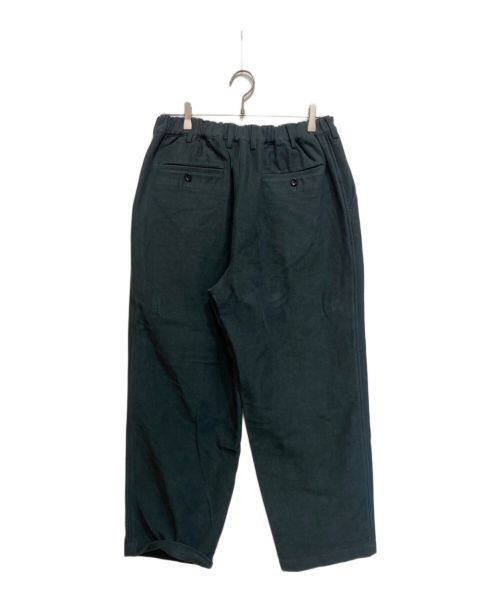 Graphpaper（グラフペーパー）Graphpaper (グラフペーパー) Supima Moleskin Slacks/GM223-40160 グリーン サイズ:1の古着・服飾アイテム