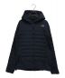THE NORTH FACE（ザ ノース フェイス）の古着「Hybrid Red Run Hoodie/NY81774/ダウンジャケット」｜ネイビー