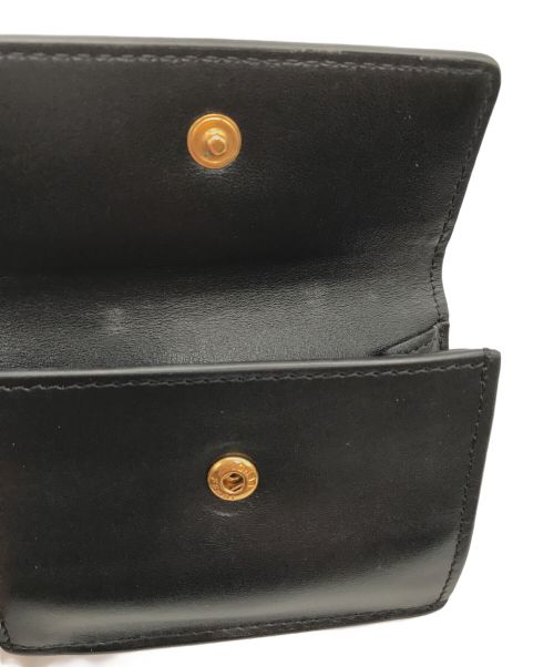 FENDI（フェンディ）FENDI (フェンディ) ROMA MICRO TRIFOLD WALLET/8M0395 AAYZ ブラックの古着・服飾アイテム