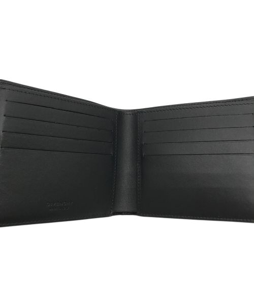 GIVENCHY（ジバンシィ）GIVENCHY (ジバンシィ) Bicolour Chain Logo Billfold Wallet ブラックの古着・服飾アイテム