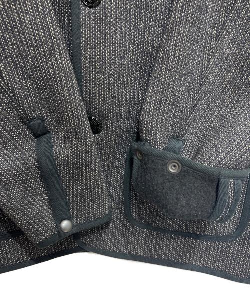 WEST RIDE（ウエストライド）WEST RIDE (ウエストライド) パンサーワッペンビーチクロスジャケット ブラック サイズ:36の古着・服飾アイテム