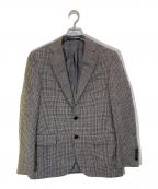 POLO RALPH LAURENポロ・ラルフローレン）の古着「グレンチェック3Bジャケット」｜グレー
