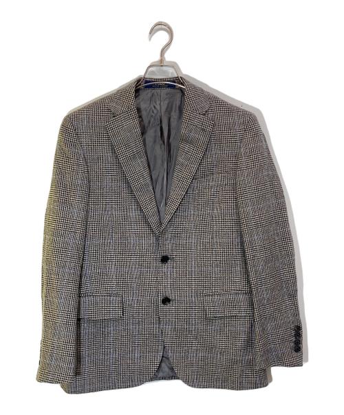 POLO RALPH LAUREN（ポロ・ラルフローレン）POLO RALPH LAUREN (ポロ・ラルフローレン) グレンチェック3Bジャケット グレー サイズ:下記参照の古着・服飾アイテム