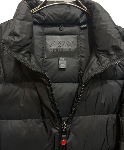 TFW49（ティーエフダブリューフォーティーナイン）TFW49 (ティーエフダブリューフォーティーナイン) ダウンジャケット ブラック サイズ:SIZE 1の古着・服飾アイテム